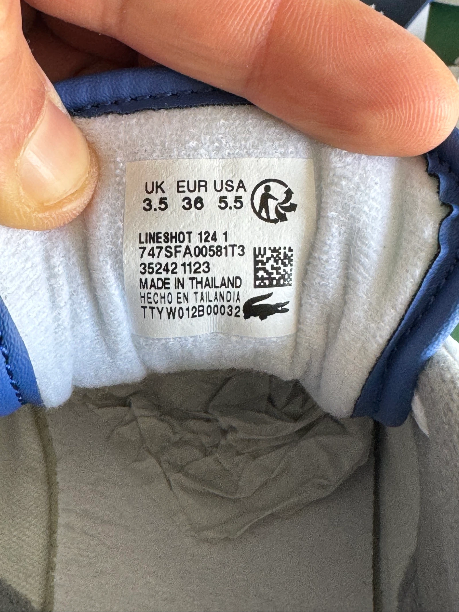 Lacoste Lineshot 124 1 SFA authentic sneakers size 36 – photo 14